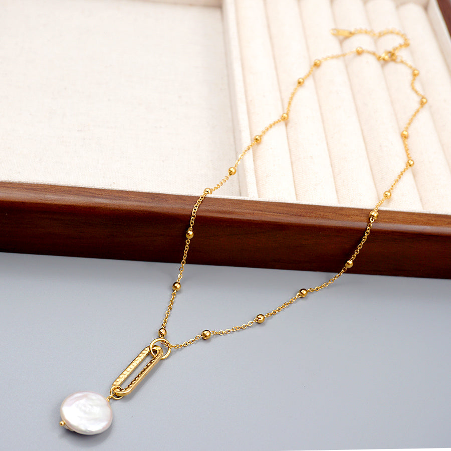Vintage Aurelia Pearl Necklace