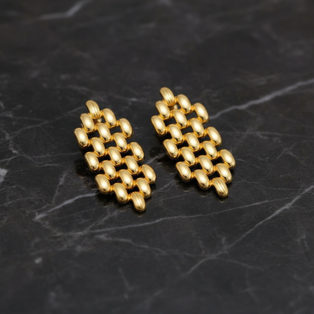Linked Elegance Earrings
