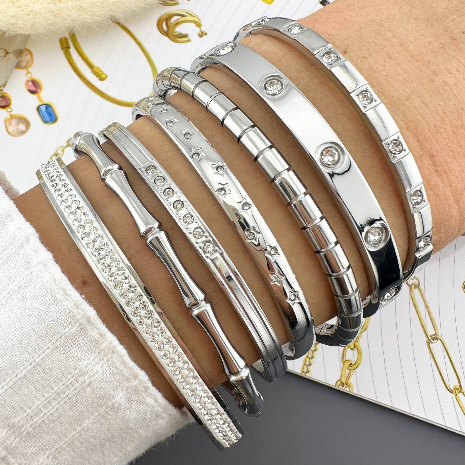 Eternal Spark Bracelet, Stainless Steel