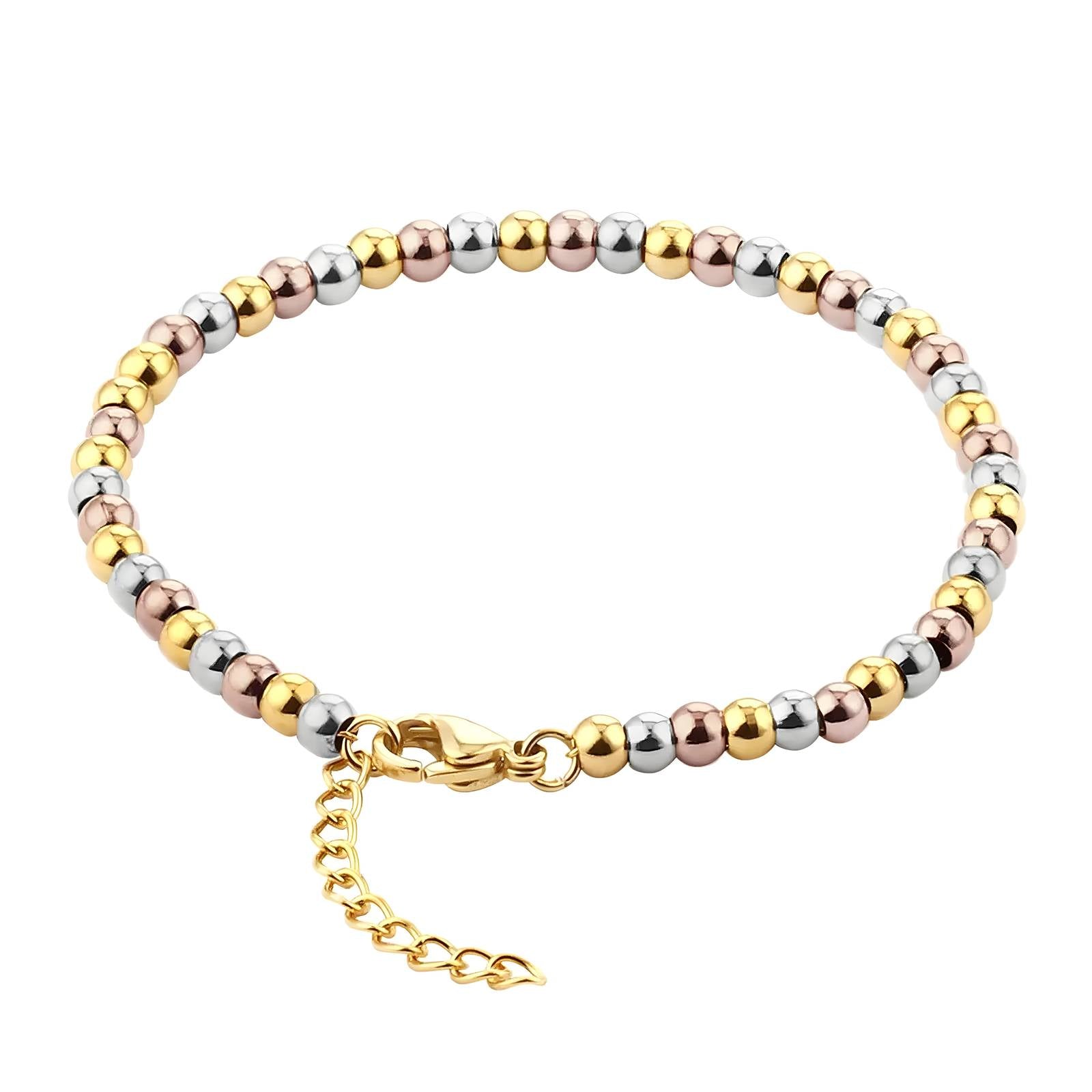 Everchain Bracelet, 18K Gold Plated Steel