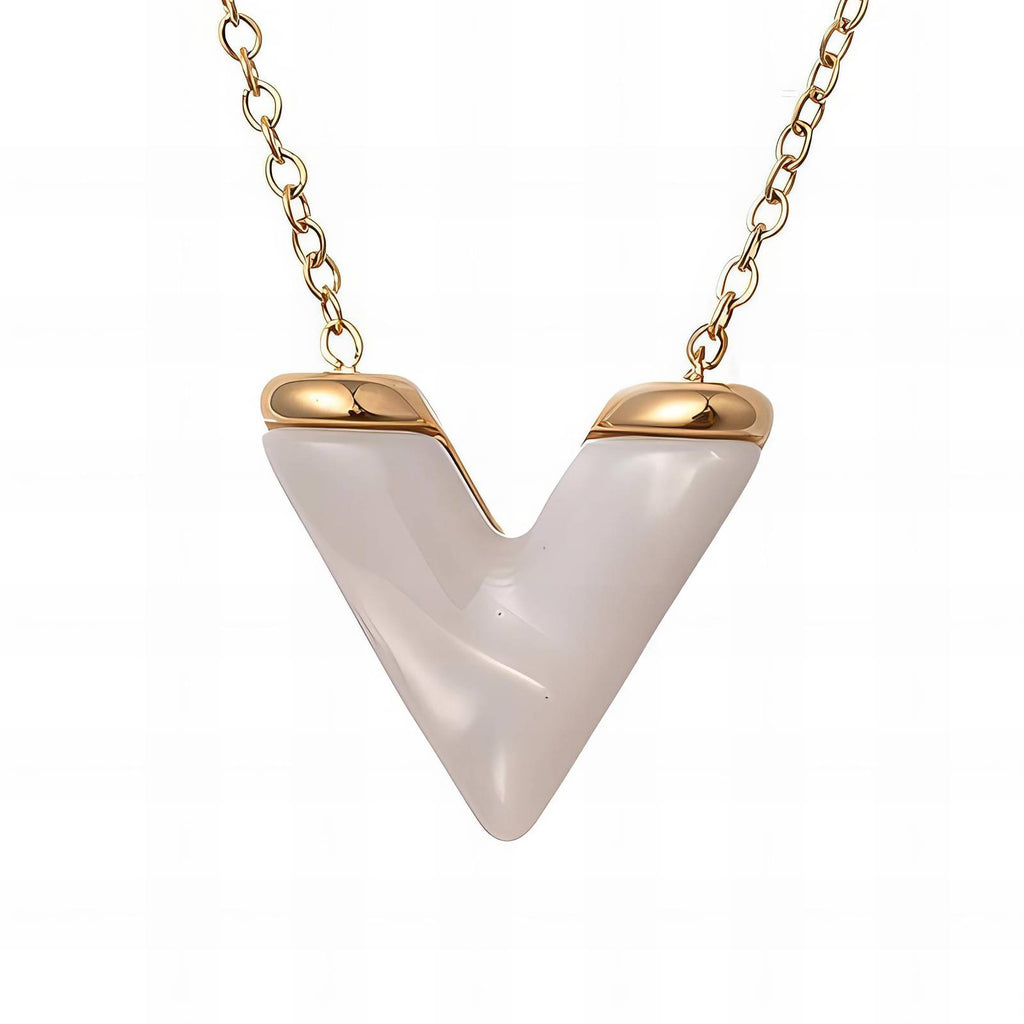 Veluxe Necklace, 18K Gold Plated Steel
