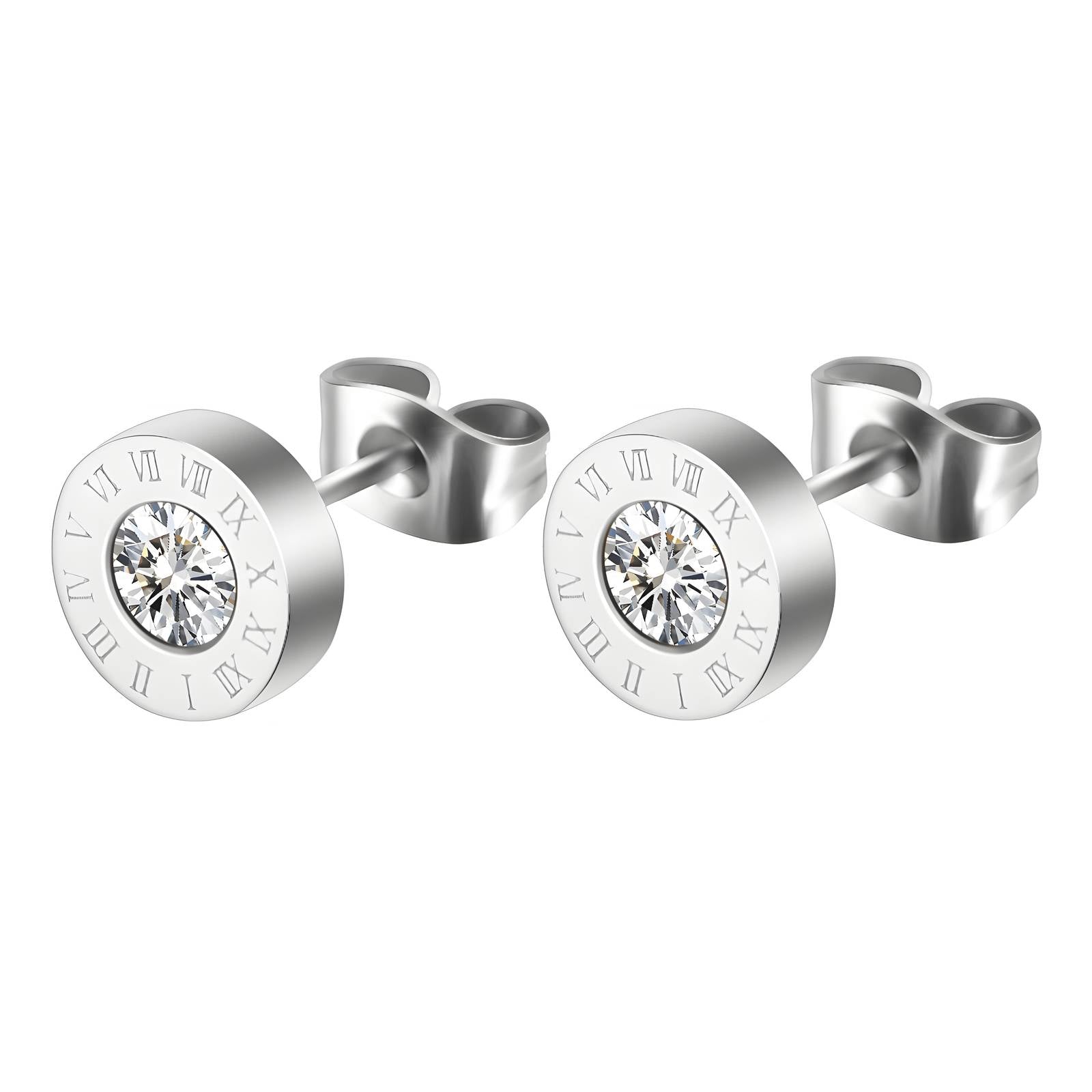 Eternal Time Earrings, Stainless Steel