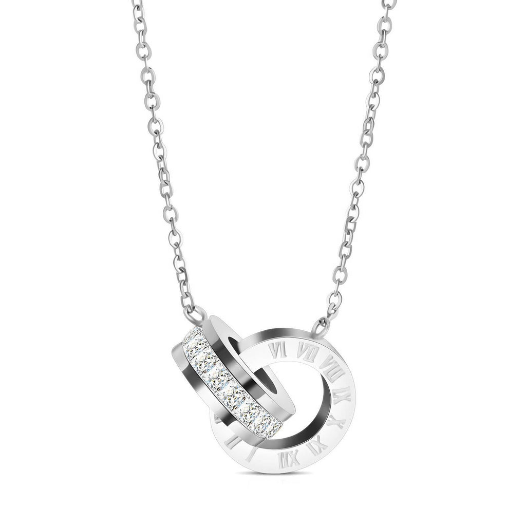 Eternal Time Necklace, Stainless Steel