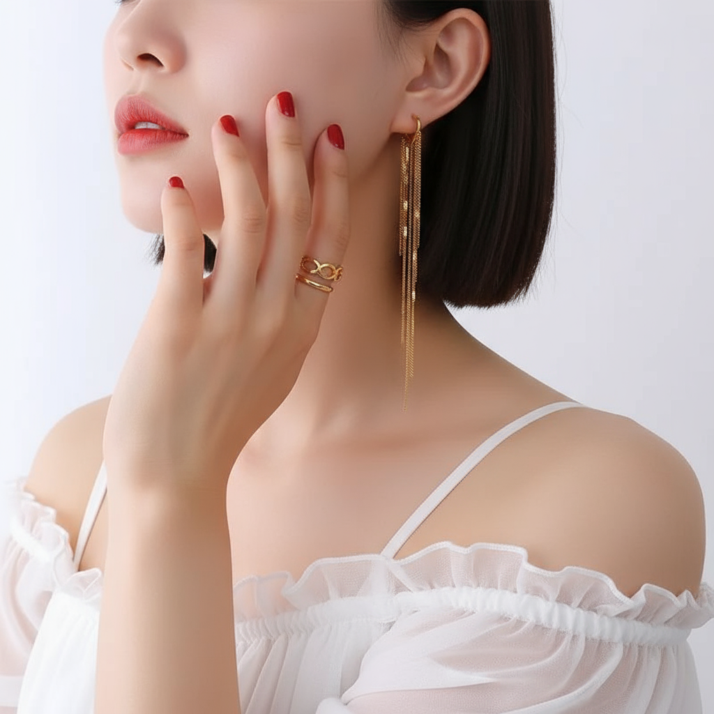 Amour Cascade Earrings