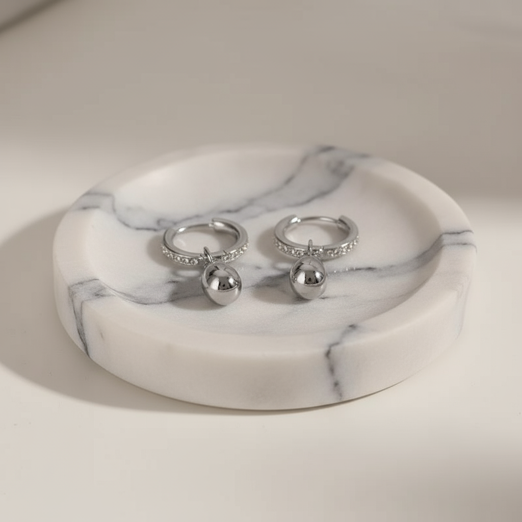 Glimmer Drop Earrings