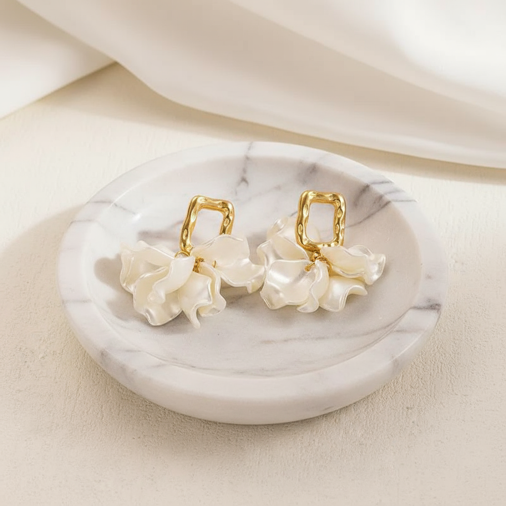 Pedals Of Grace Earrings