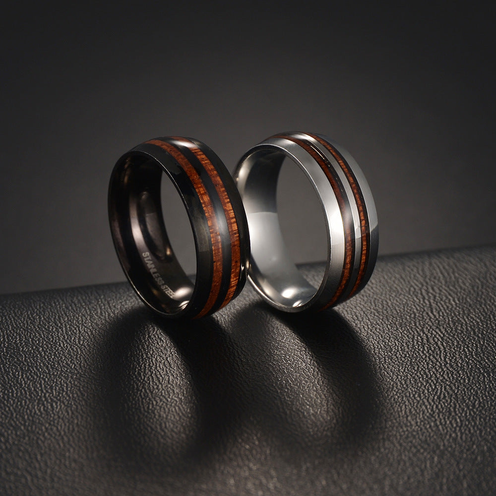 Stone & Timber Ring