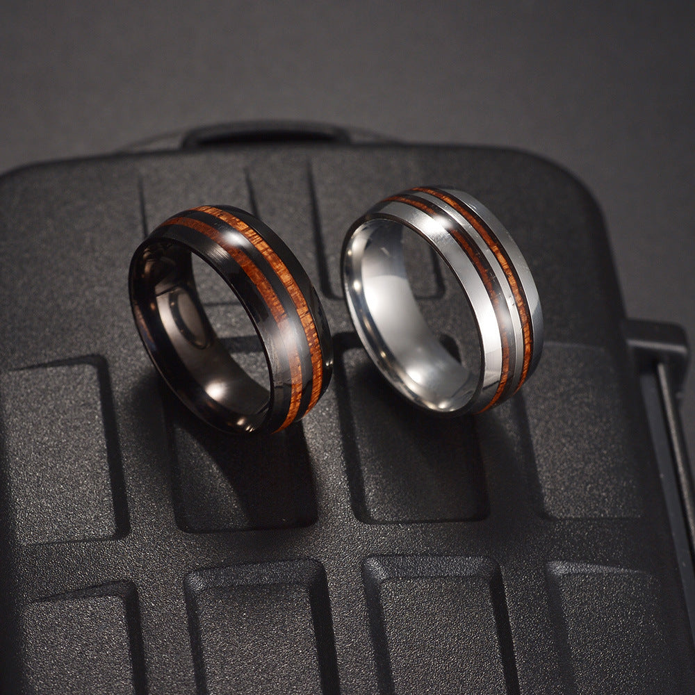 Stone & Timber Ring