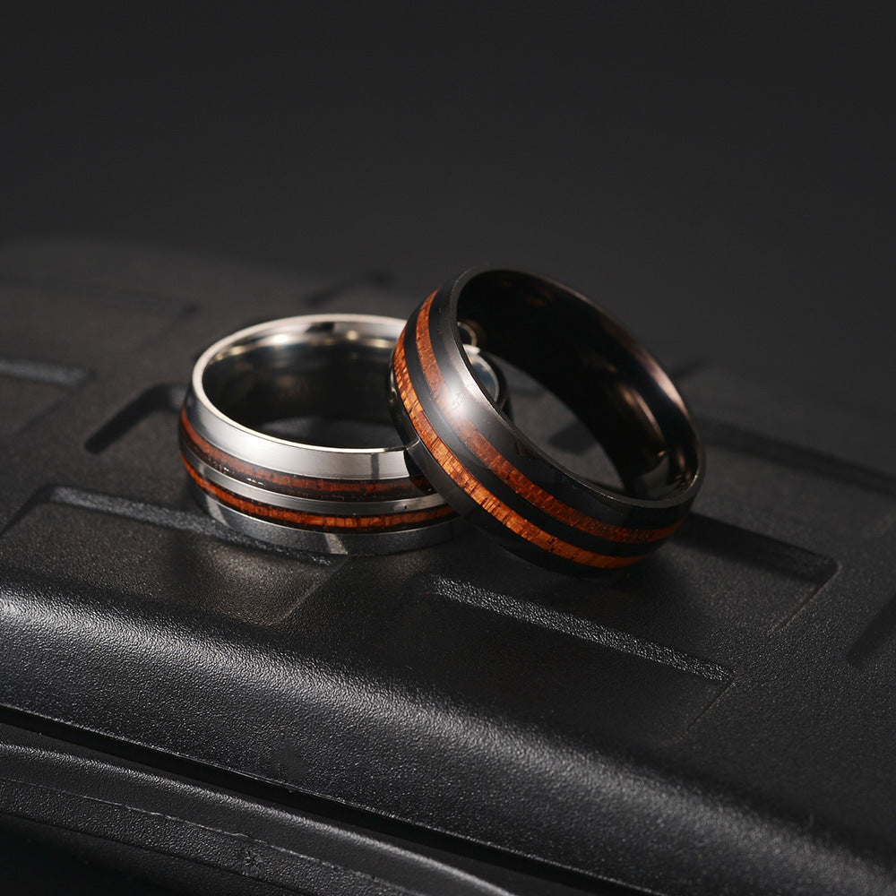 Stone & Timber Ring