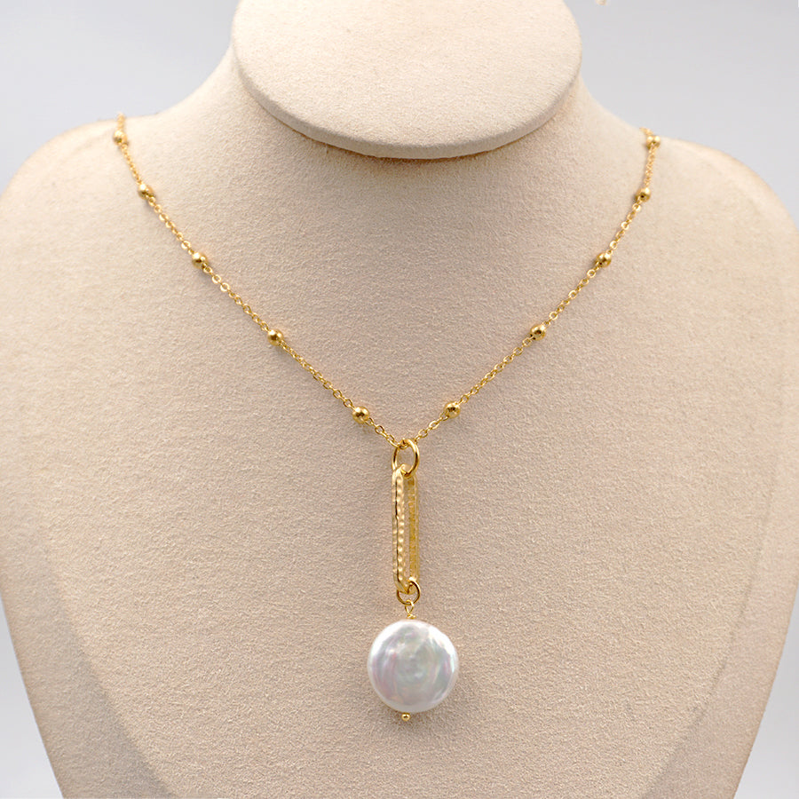 Vintage Aurelia Pearl Necklace