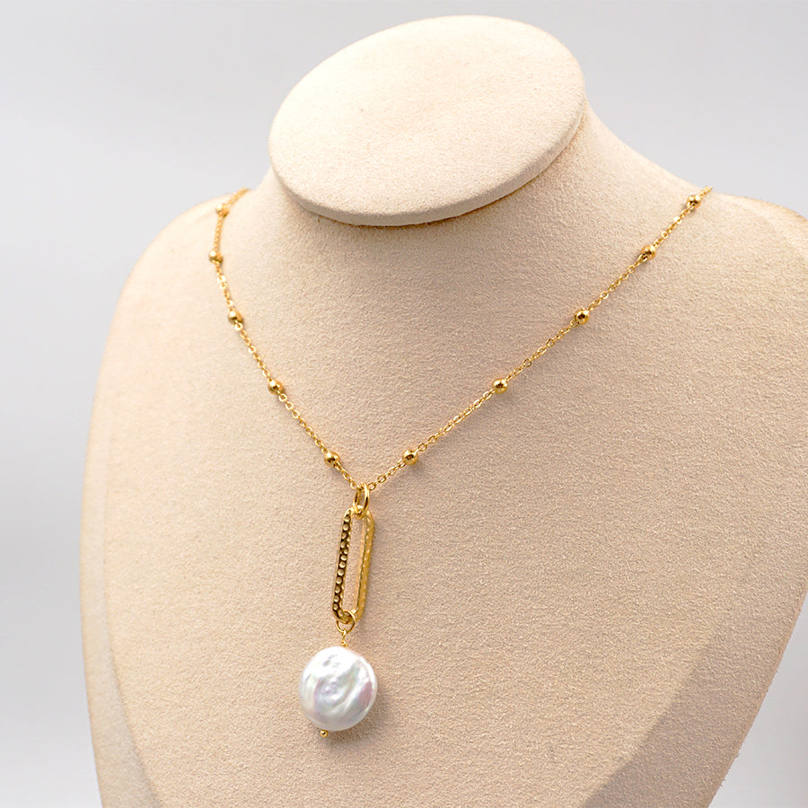 Vintage Aurelia Pearl Necklace