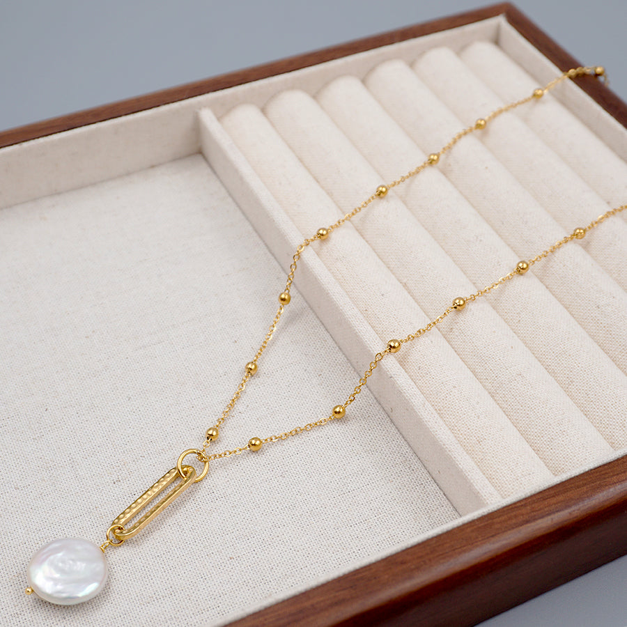 Vintage Aurelia Pearl Necklace