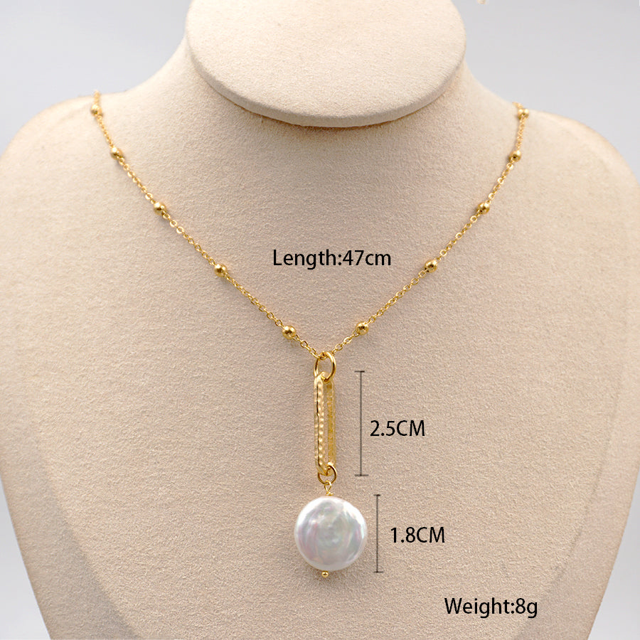 Vintage Aurelia Pearl Necklace
