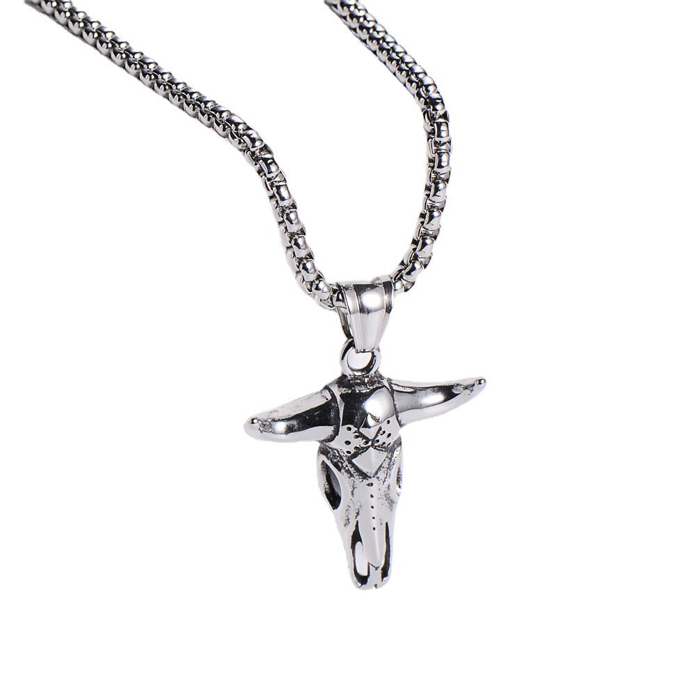 Tauren Bull Skull Necklace