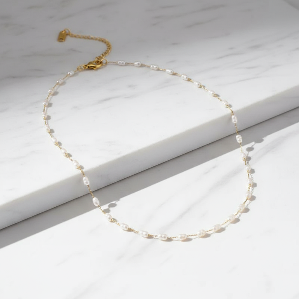 Solene Pearl Necklace