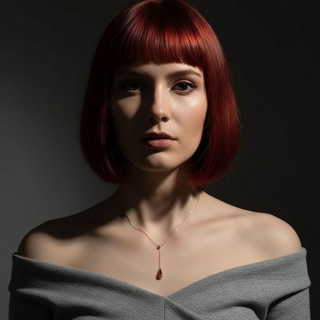 Water Droplets Necklace