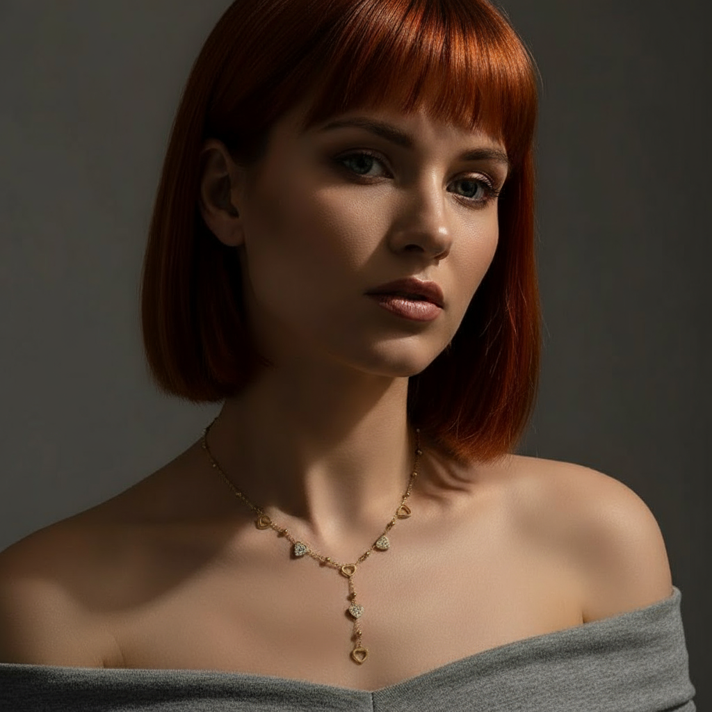 Hearts of Light Necklace