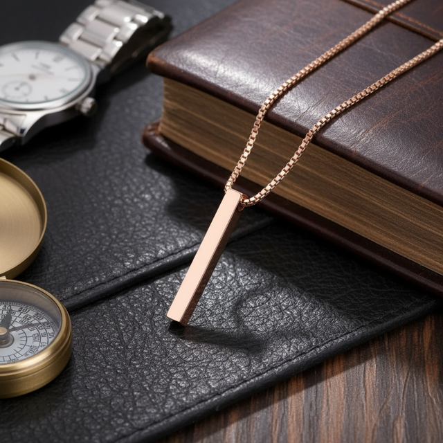 Modern Edge Necklace