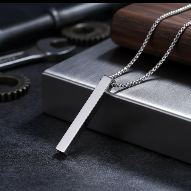 Modern Edge Necklace