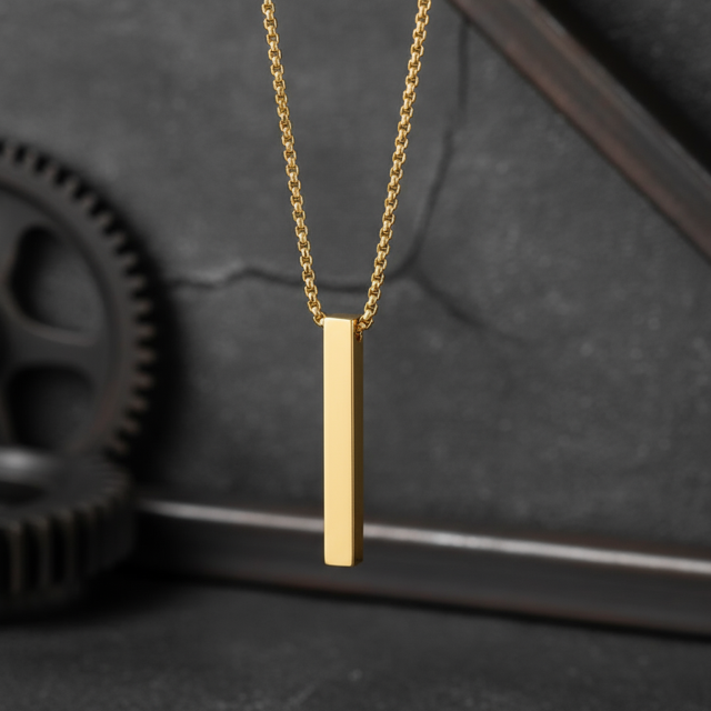 Modern Edge Necklace