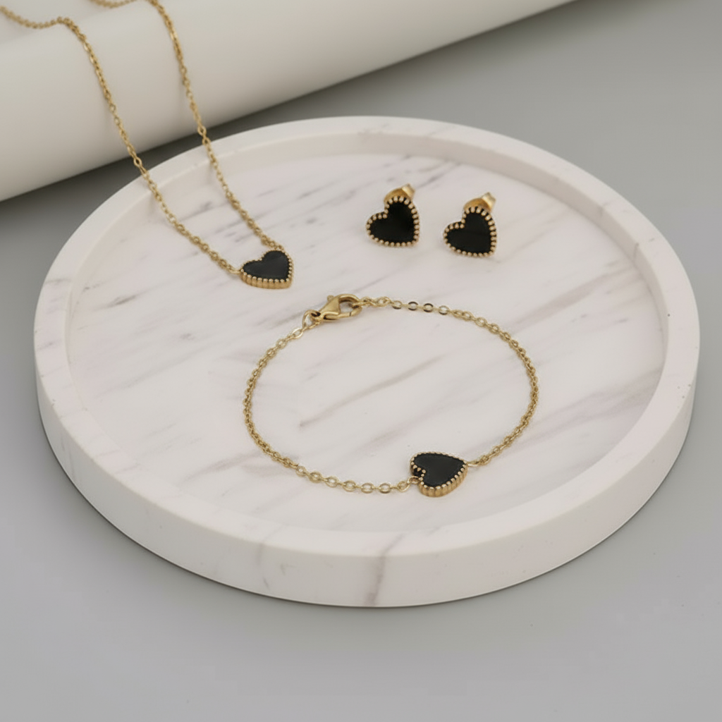 Cherished Heart Set of Three