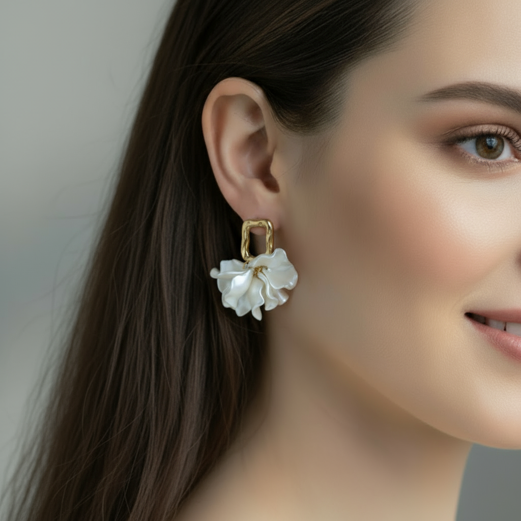 Pedals Of Grace Earrings