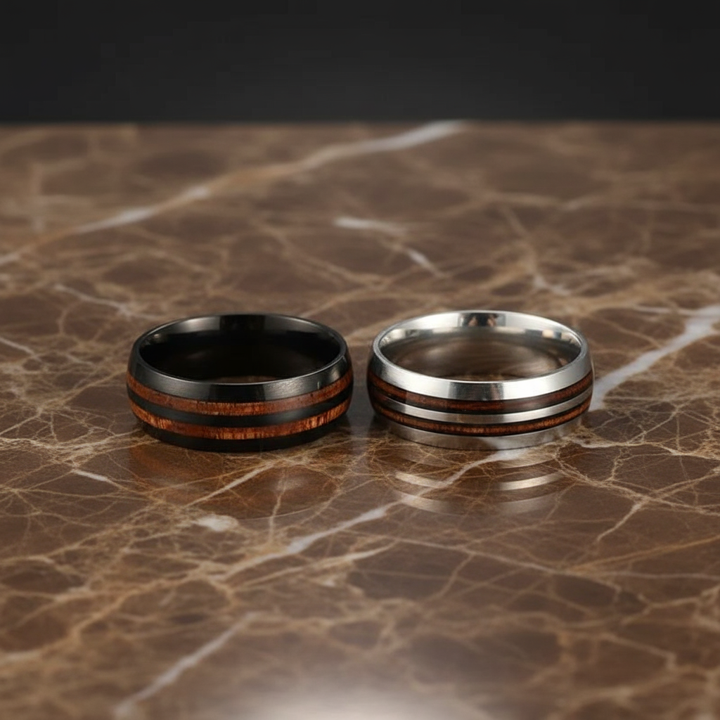 Stone & Timber Ring