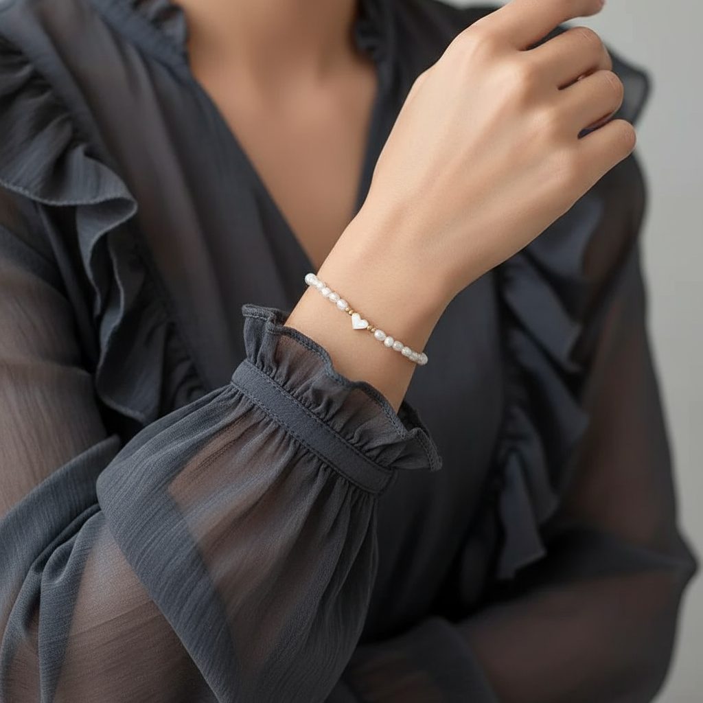 Heart of Pearls Set of Two