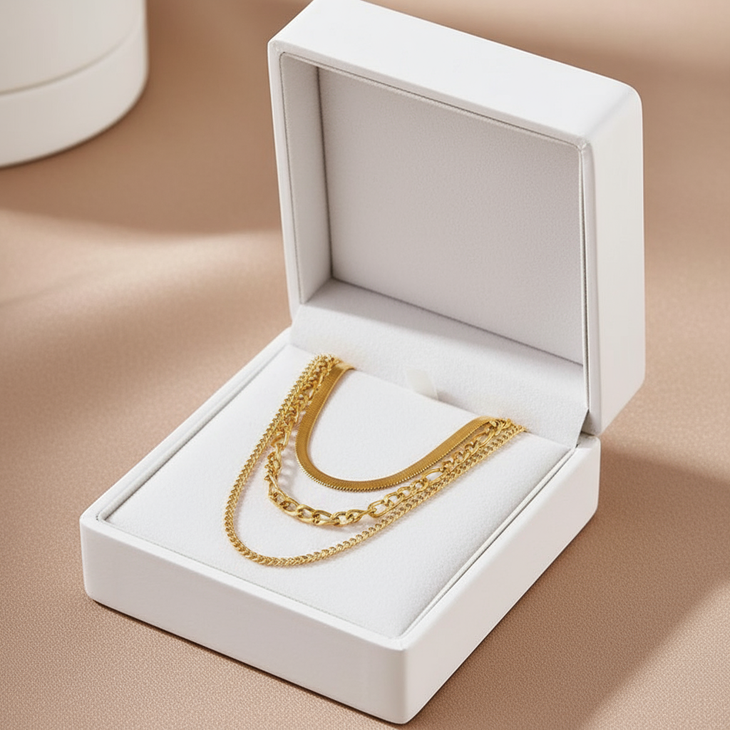 Trinity Layers Necklace