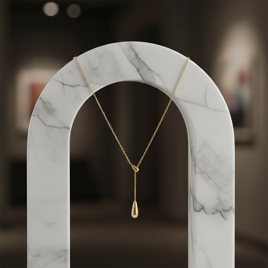 Water Droplets Necklace