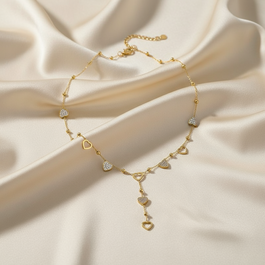 Hearts of Light Necklace