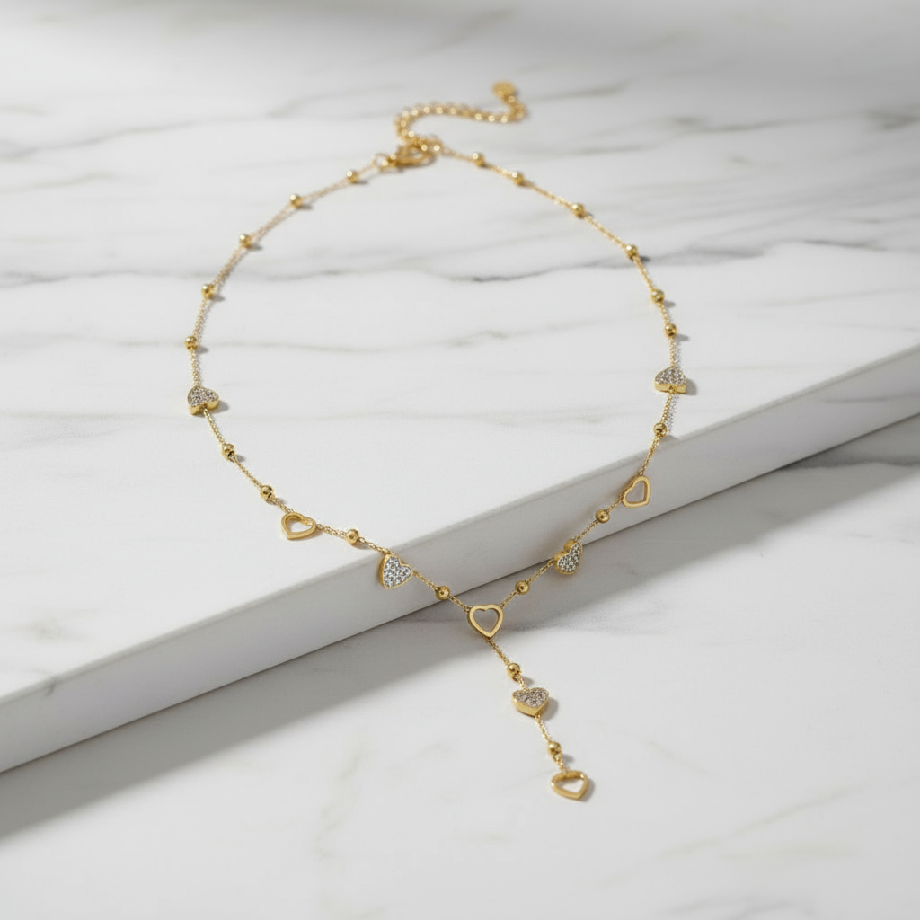 Hearts of Light Necklace