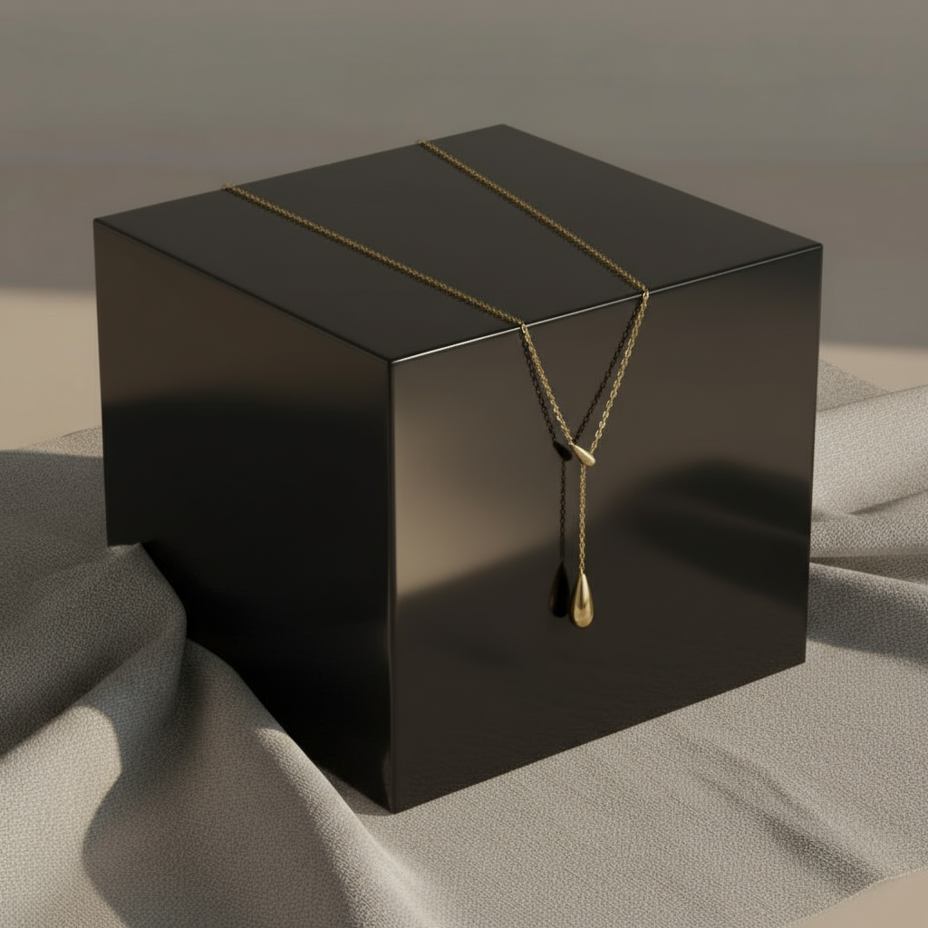 Water Droplets Necklace