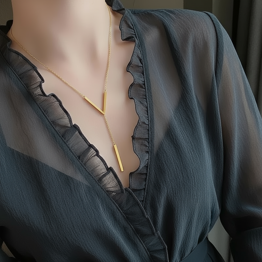 Luminous Line Necklace