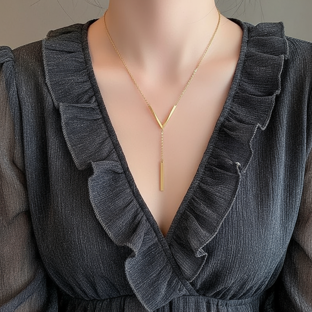 Luminous Line Necklace