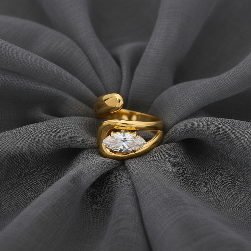 Golden Glow Ring