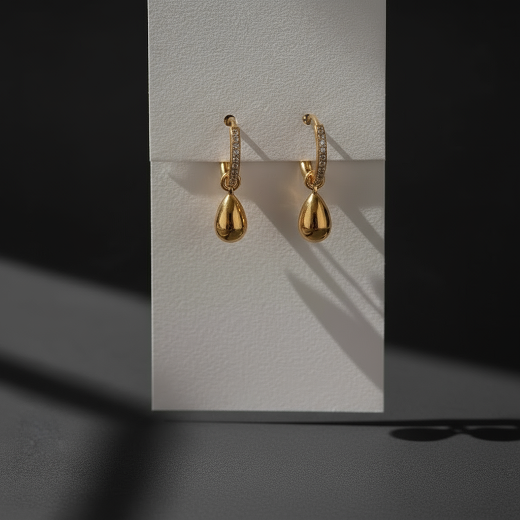 Glimmer Drop Earrings
