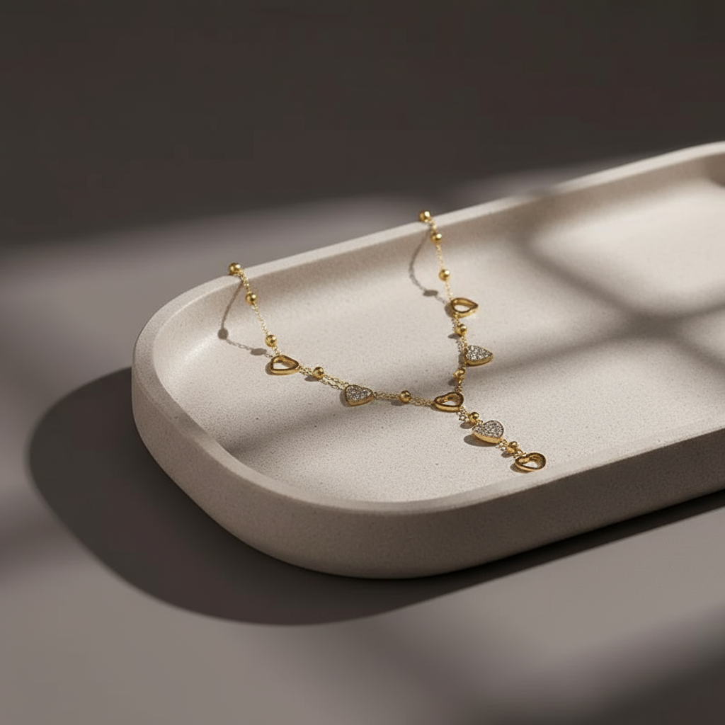 Hearts of Light Necklace