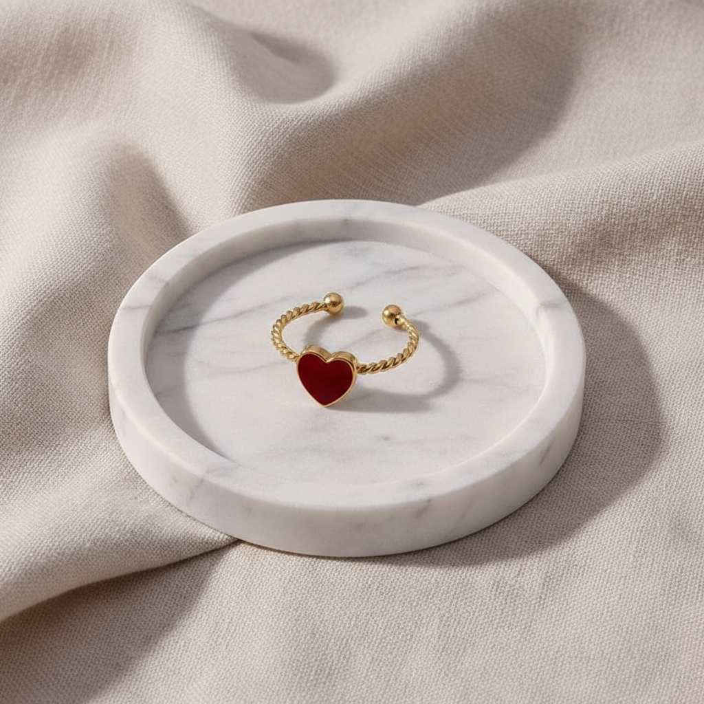 Cherished Heart Rings