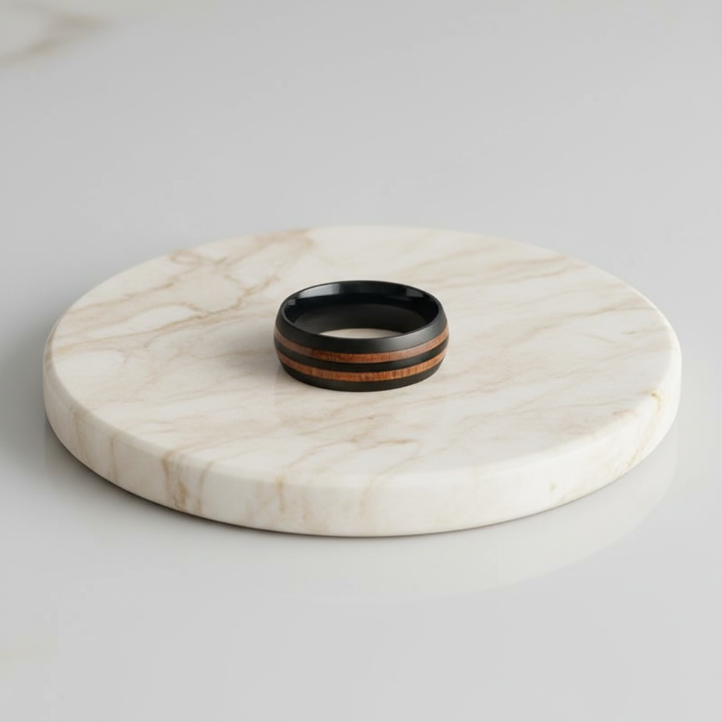 Stone & Timber Ring