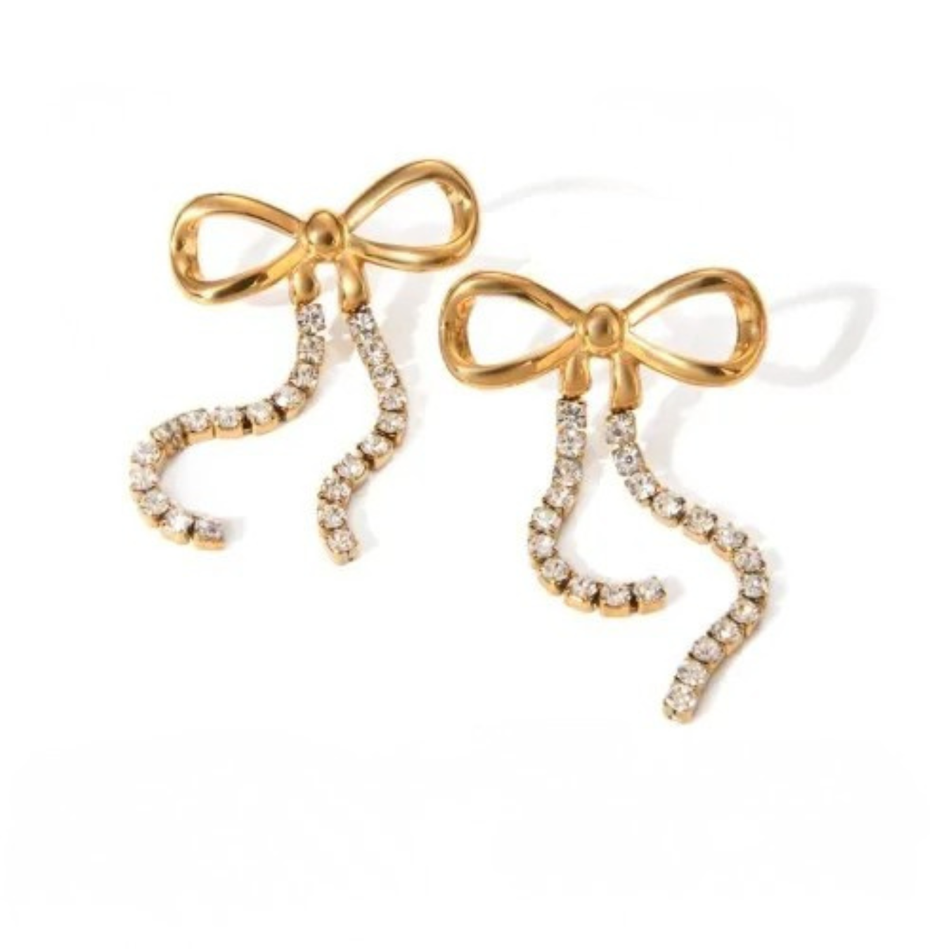 Sparkle Bow Earrings
