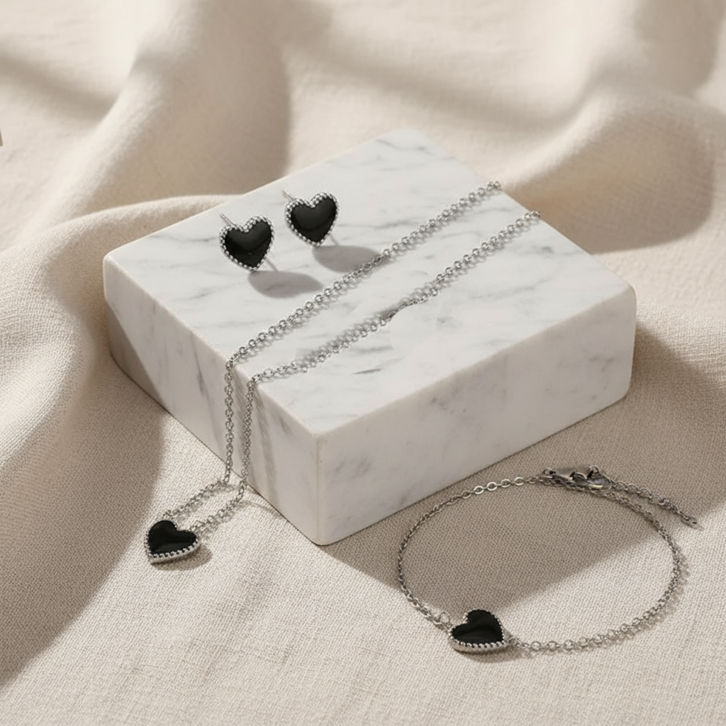 Cherished Heart Set of Three