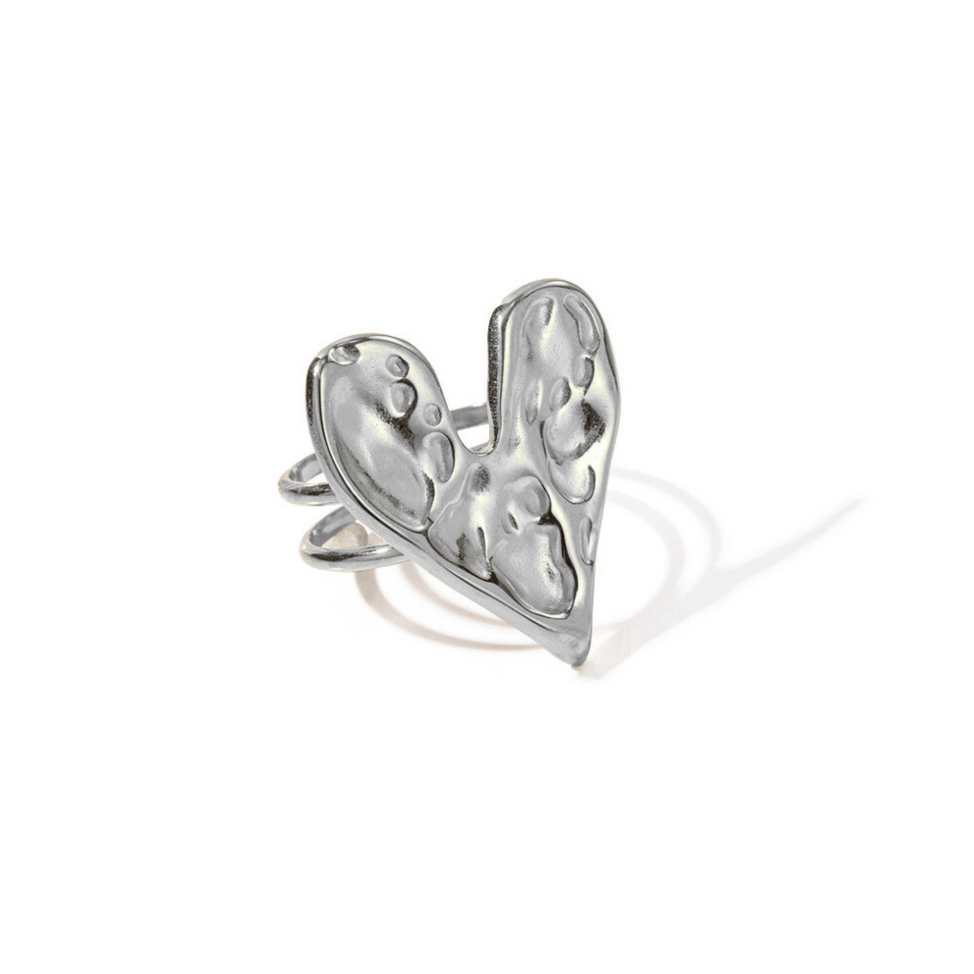 Serene Heart Ring